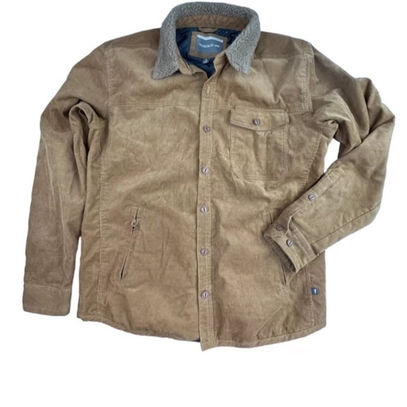 Toad&Co Other - Toad & CO Corduroy Sherpa Collared Button Front
Jacket size XXL